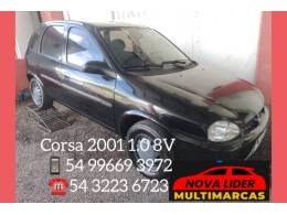 CHEVROLET - CORSA - 2001/2001 - Preta - R$ 14.500,00