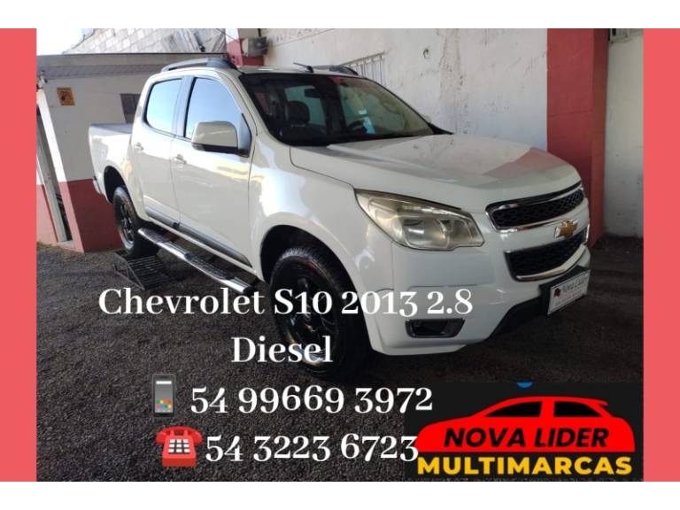 CHEVROLET - S10 - 2013/2013 - Branca - R$ 112.000,00