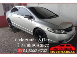 HONDA - CIVIC - 2007/2008 - Prata - R$ 45.900,00